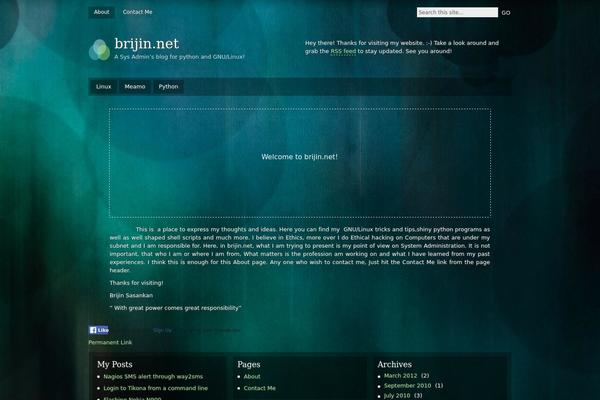 Motion theme site design template sample