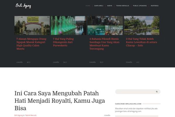 briliagung.com site used Bourbon
