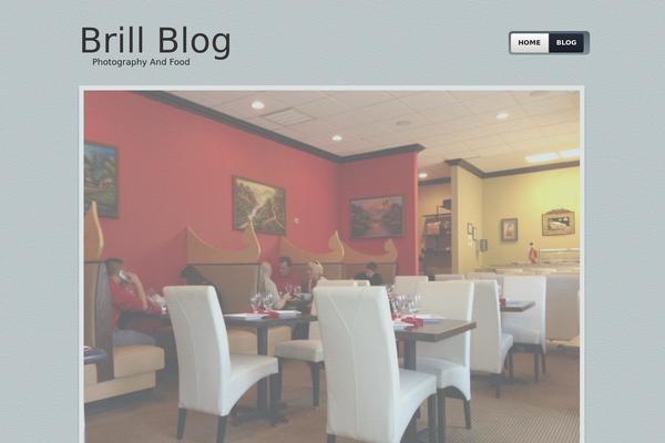Büro theme site design template sample