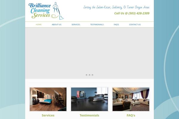 Pinpoint theme site design template sample