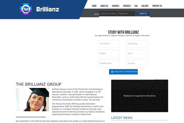 Site using Horizontal-scrolling-announcements plugin