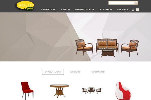 brillogarden.com site used Sushi