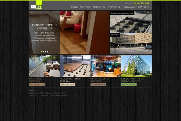 Front theme site design template sample