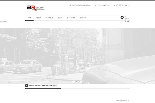 Site using Ultimate Landing Page and Coming Soon Page plugin