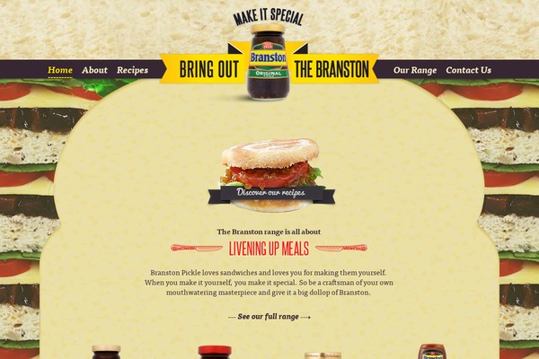 Roots theme site design template sample