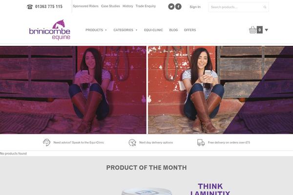 Site using Woocommerce Dropdown Cart plugin