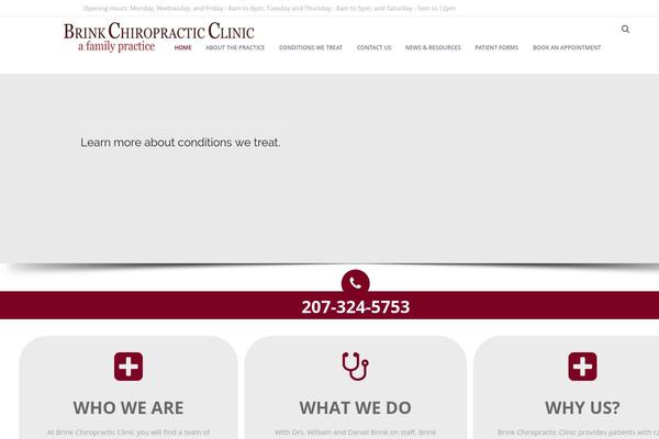 Therapy theme site design template sample