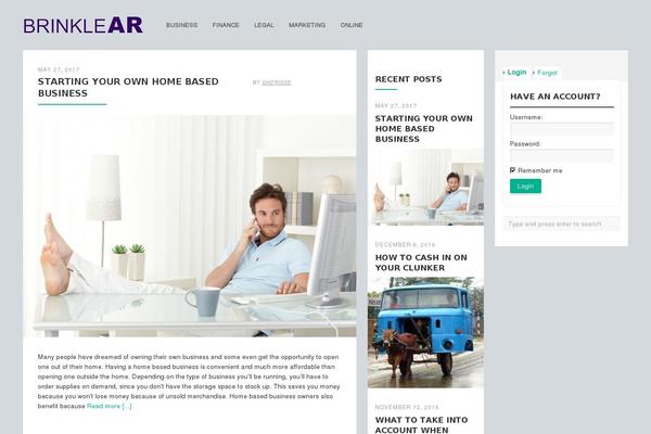 Ace theme site design template sample