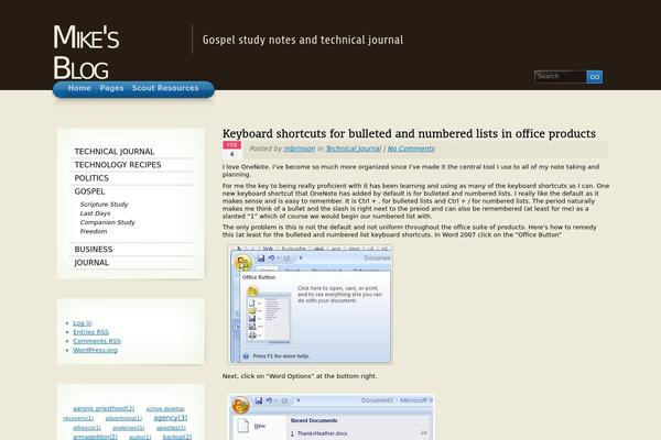 Arclite theme site design template sample