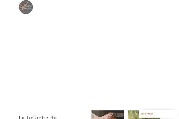 Baker theme site design template sample