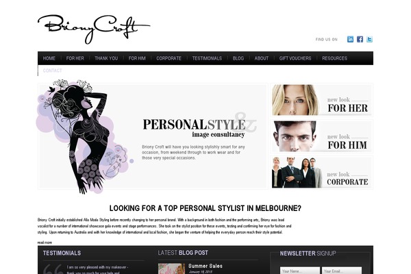 Bc theme site design template sample