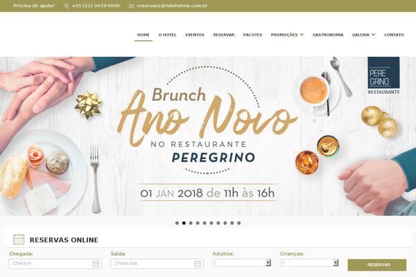 SKT Hotel Lite theme site design template sample