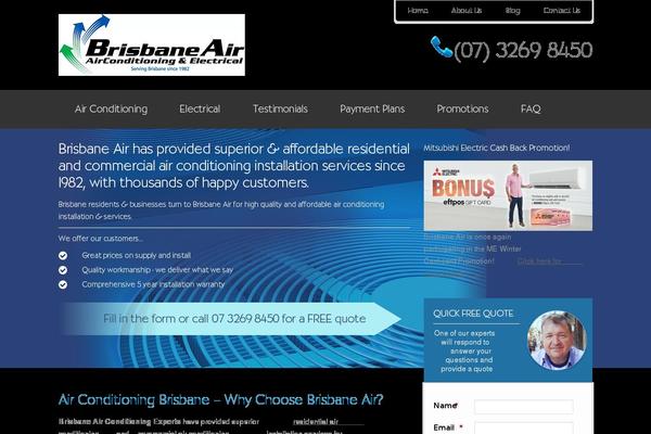 brisbaneair.com.au site used Brisbaneair