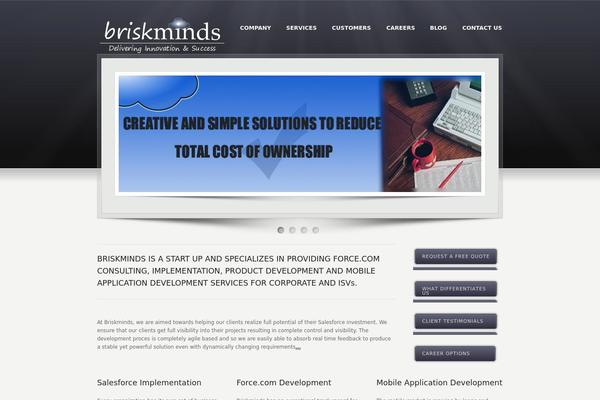 Karma theme site design template sample