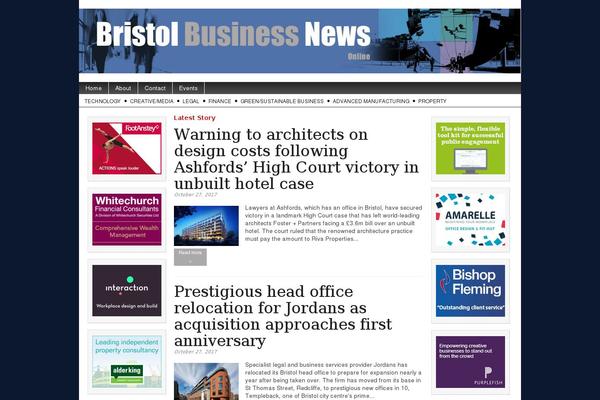 Magazine Basic theme site design template sample