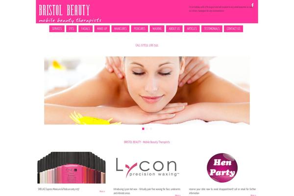 bristolbeauty.com site used Parabola