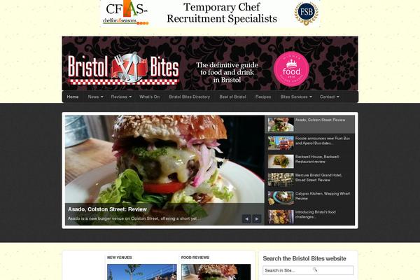 SnapWire theme site design template sample