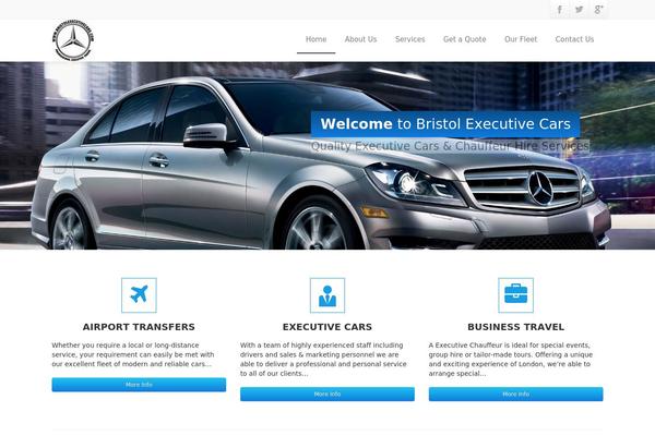 Envision theme site design template sample
