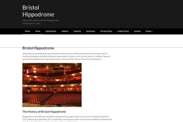 bristolhippodrome.net site used Feather Magazine