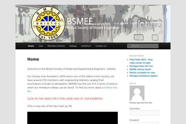 Twenty Eleven theme site design template sample