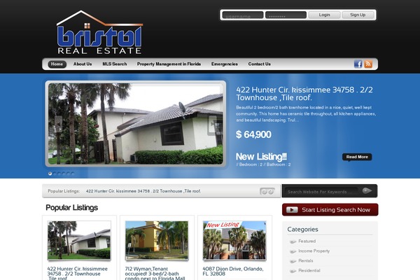 bristolrealestateusa.com site used Modern-realtor