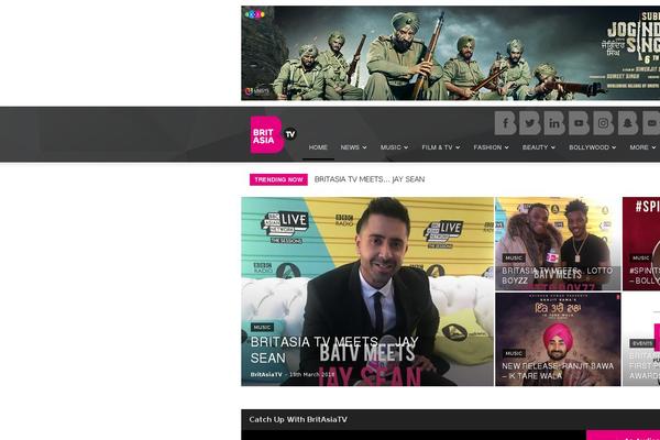 Weekly News theme site design template sample