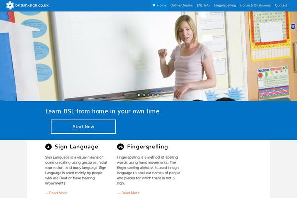 3Clicks Child theme site design template sample