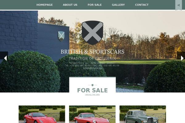 Main theme site design template sample