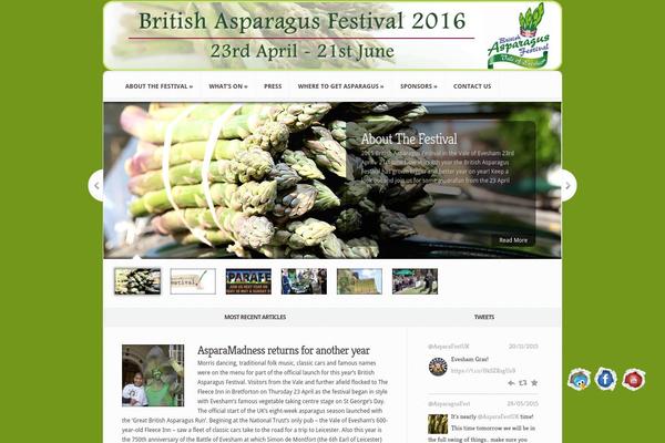 Aggregate theme site design template sample
