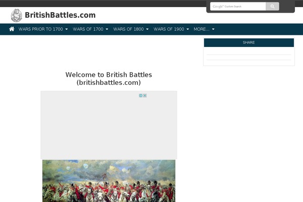 britishbattles.com site used Genesis-sample