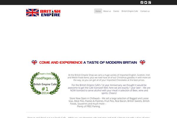 Brilliance theme site design template sample