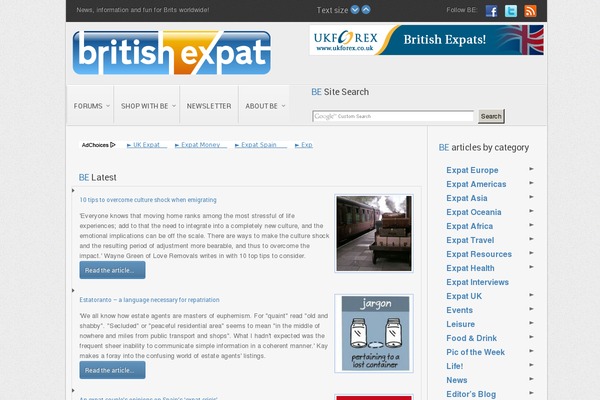 Clarion theme websites examples