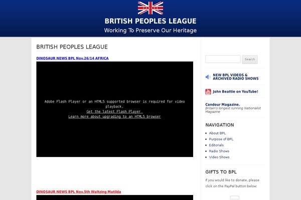 britishpeoplesleague.com site used Bpl