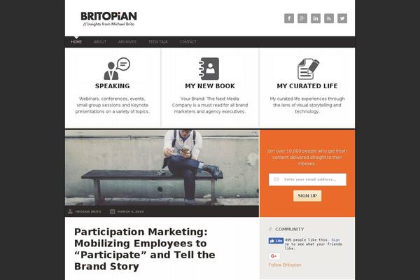 Streamline theme site design template sample