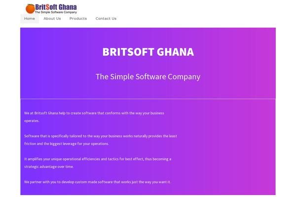 Astra theme site design template sample