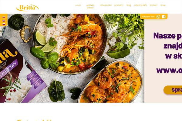 britta.pl site used Sawex-britta
