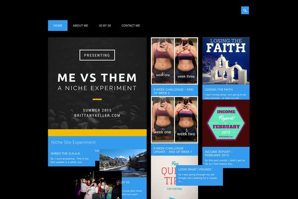 Surfarama theme site design template sample