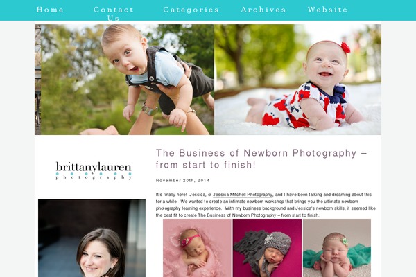Bb-theme-child theme site design template sample