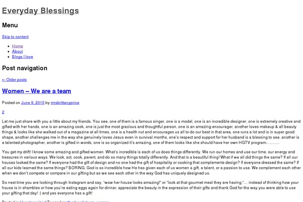 Semplicemente theme site design template sample
