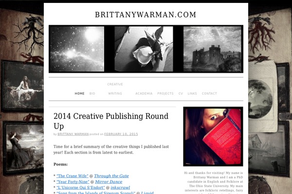 Brunelleschi theme site design template sample