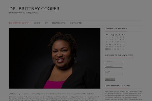 brittneycooper.com site used Origamiez