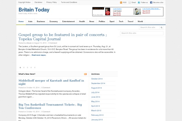 brittoday.com site used Daily