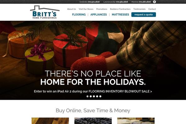 britts.com site used Britts