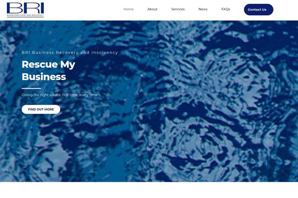 Finance theme site design template sample
