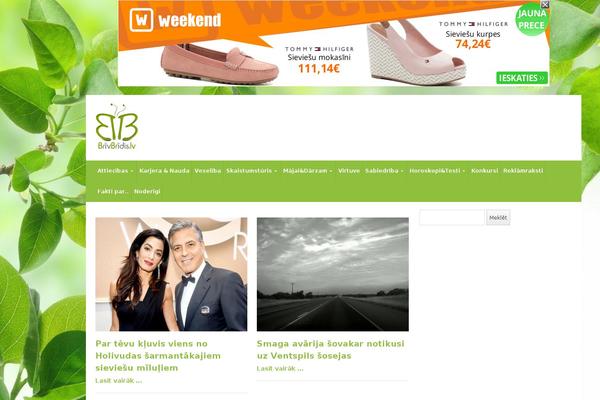 Newspaper Child theme site design template sample