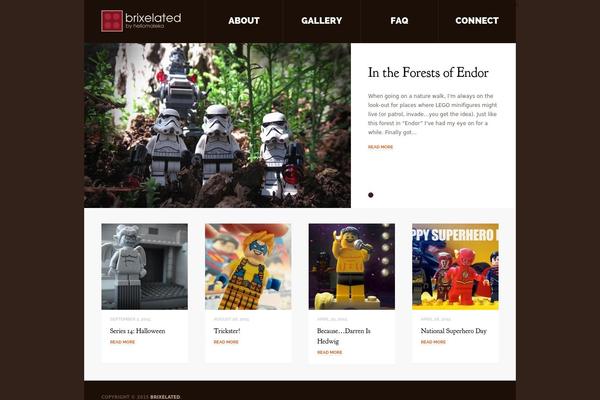 Zenith theme site design template sample