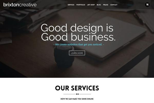 Samsara theme site design template sample