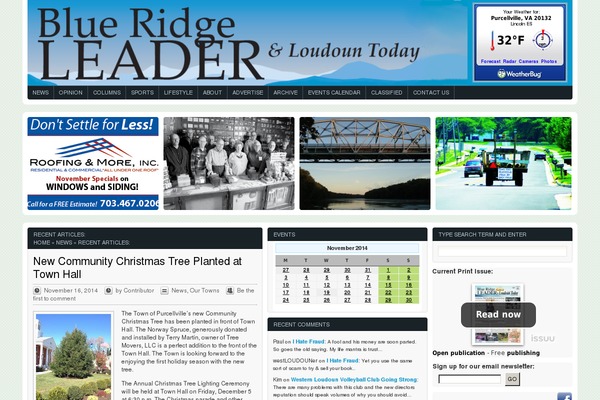 Massive News theme site design template sample