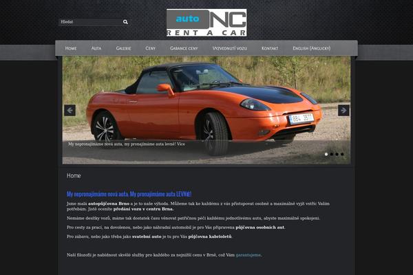 Garage theme site design template sample