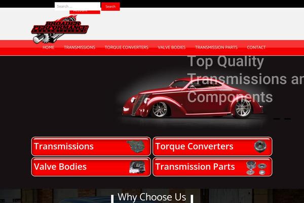 broaderperformance.com site used Broader